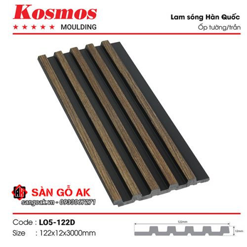 Tấm ốp lam 5 sóng PS Hàn Quốc L05-122D