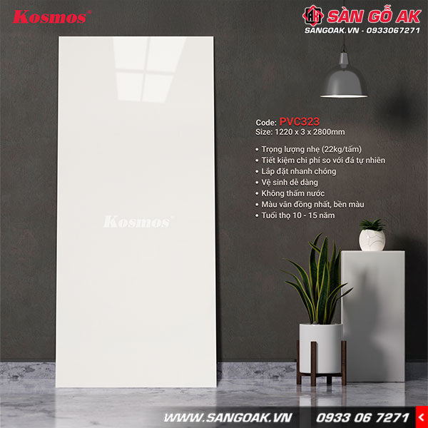 Tấm PVC323 không chỉ là vật liệu trang trí mà còn là một tác phẩm nghệ thuật