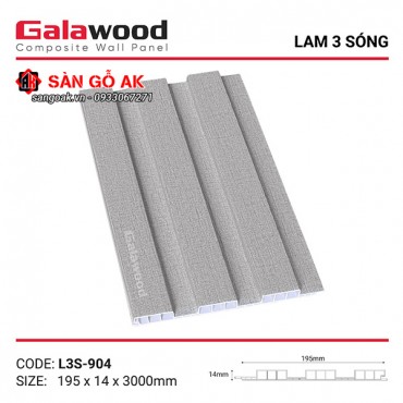 Lam 3 sóng Galawood L3S-904