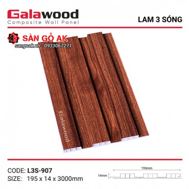 Lam 3 sóng Galawood L3S-907