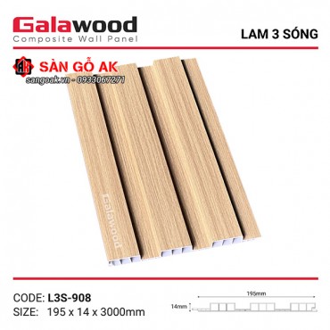 Lam 3 sóng Galawood L3S-908