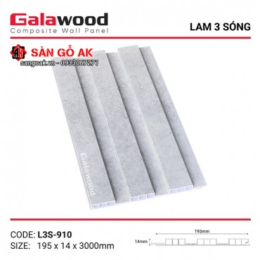 Lam 3 sóng Galawood L3S-910
