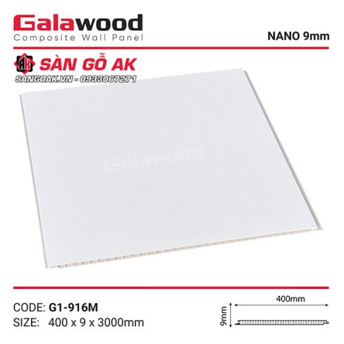 Tấm ốp Nano 9mm SPC Galawood G1-916M