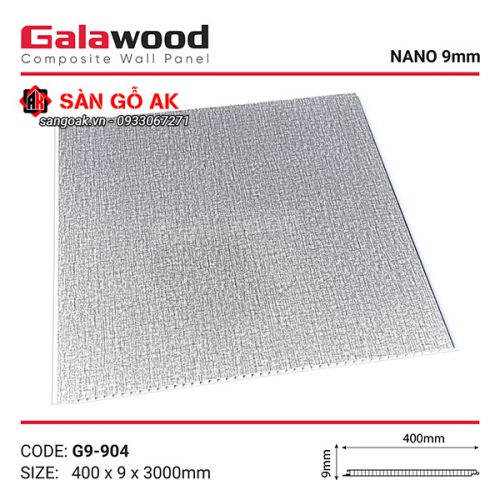 Tấm ốp Nano 9mm SPC Galawood G9-904
