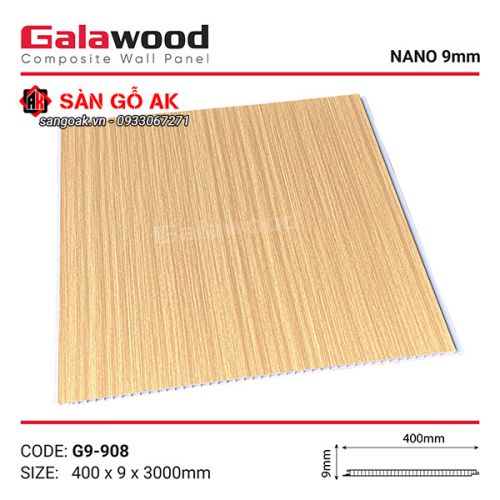 Tấm ốp Nano 9mm SPC Galawood G9-908
