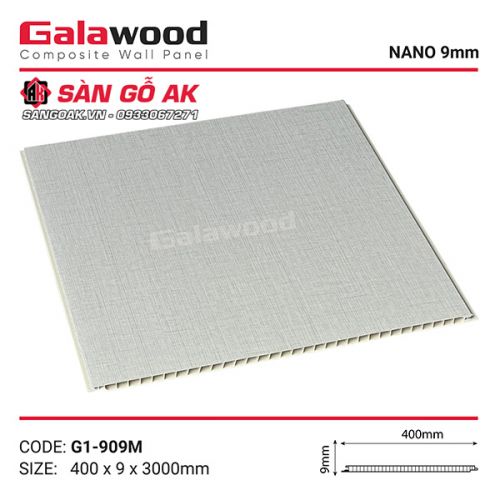 Tấm ốp Nano 9mm SPC Galawood G1-909M