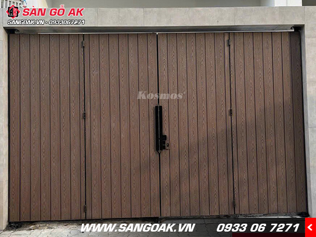 Thi công lắp đặt tấm ốp gỗ nhựa ngoài trời rất dễ dàng và nhanh chóng