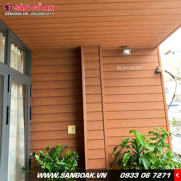 Nhiều gia chủ lựa chọn tấm ốp gỗ nhựa trang trí cho ngôi nhà của mình