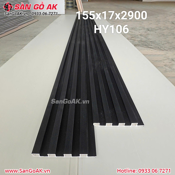 Tấm ốp lam 4 sóng cao HY106 màu đen