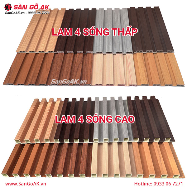Mua Tấm Ốp Lam 5 Sóng Giá Rẻ, Uy Tín Ở Đâu? Với sự hội tụ của vẻ đẹp sang trọng, độ bền vượt trội và tính tiện lợi tối ưu, lam 5 sóng thấp vân gỗ không chỉ là một vật liệu xây dựng, mà còn là sự đầu tư thông minh cho một không gian sống đẳng cấp và bền vững. Đây chính là lựa chọn hoàn hảo dành cho những gia chủ tinh tế và các nhà thiết kế luôn tìm kiếm sự khác biệt. Hãy để Lam 5 sóng thấp kiến tạo nên không gian sống ấm áp, đầy cảm hứng và mang đậm dấu ấn cá nhân của riêng bạn Nếu bạn đang tìm kiếm một địa chỉ cung cấp tấm nhựa ốp tường chính hãng, giá cả cạnh tranh và dịch vụ chuyên nghiệp, SÀN GỖ AK là lựa chọn đáng tin cậy hàng đầu. Với nhiều năm kinh nghiệm trong lĩnh vực vật liệu nội thất cao cấp tại TP.HCM và Tây Ninh, chúng tôi cam kết mang đến cho bạn sản phẩm chất lượng cùng giải pháp thi công tối ưu. Thông tin liên hệ: CÔNG TY TNHH TM DV XD SÀN GỖ AK VP: 49 Hẻm 9, Huỳnh Tấn Phát, Phường Tân Ninh, Tây Ninh Kho 1: Tân Sơn – Phường Tân Sơn – TPHCM Kho 2: Tân Thới Nhất – Phường Đông Hưng Thuận – TPHCM Website: www.sangoak.vn Hotline: 0933 06 7271 (Mr. Khanh) Tại sao nên chọn SÀN GỖ AK? ✅ Sản phẩm chính hãng 100%: Đảm bảo nguồn gốc xuất xứ rõ ràng, chất lượng vượt trội. ✅ Chính sách giá tốt nhất: Chiết khấu hấp dẫn dành riêng cho thợ và các nhà thầu. ✅ Dịch vụ toàn diện: Hỗ trợ giao hàng toàn quốc, tư vấn tận tâm và hỗ trợ thi công trọn gói chuyên nghiệp. ➡️ Đừng ngần ngại! Hãy liên hệ ngay hôm nay để nhận tư vấn chi tiết và nhận báo giá ưu đãi nhất cho công trình của bạn!