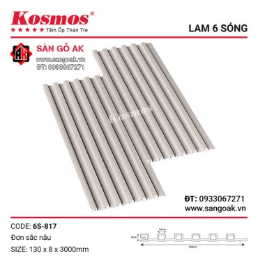 Lam sóng than tre đơn sắc Kosmos 6S-817