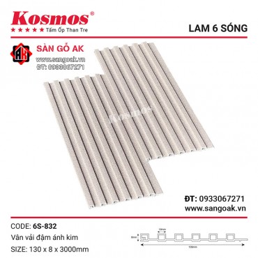 Lam sóng than tre vân vải Kosmos 6S-832