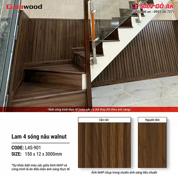 Sử dụng đúng cách sẽ giúp lam sóng Galawood L4S-901 luôn bền đẹp