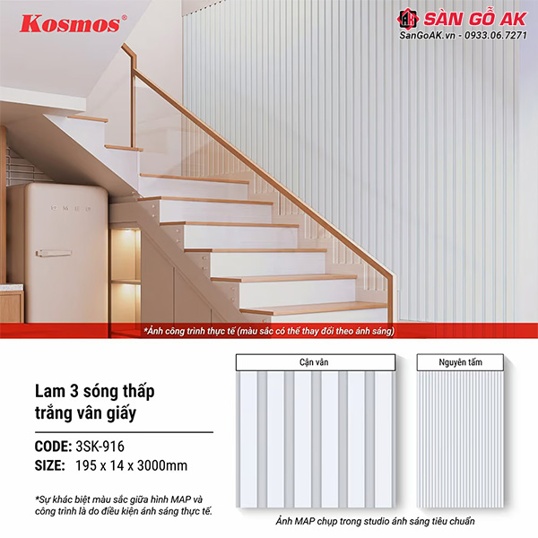 Lam 3 sóng Kosmos 3SK-916 có nhiều ưu điểm nổi bật