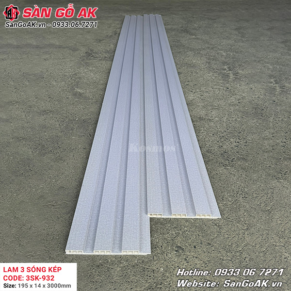 Lam sóng 3SK-932 có nhiều ưu điểm vượt trội trong trang trí nội thất