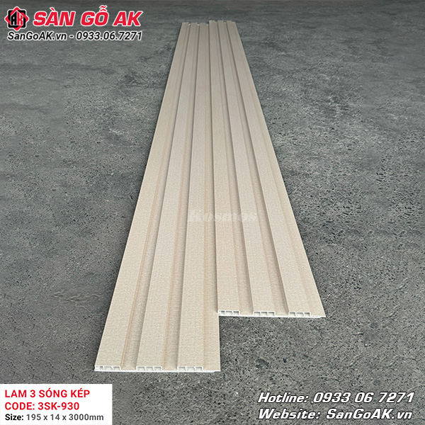 Lam sóng 3SK-930 có nhiều ưu điểm vượt trội trong trang trí nội thất 
