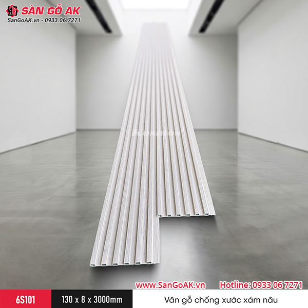 Sàn Gỗ AK - Nơi cung cấp lam sóng than tre Kosmos 6S101 vân gỗ xám nâu