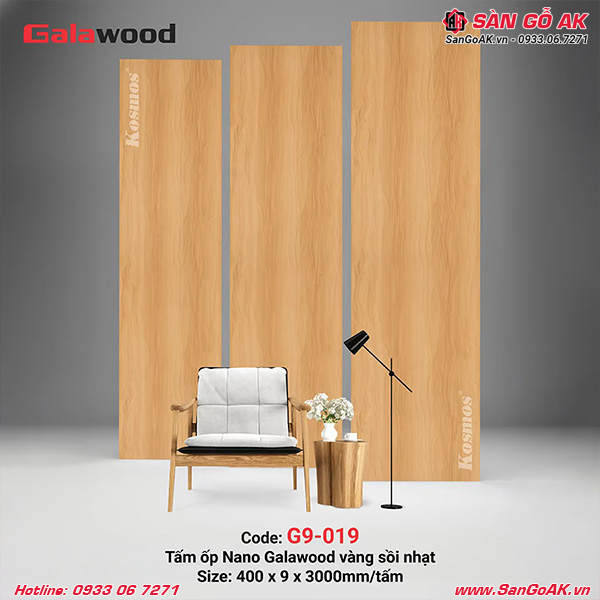 Tấm ốp G9-019 là vật liệu trang trí hiện đại với nhiều ưu điểm vượt trội