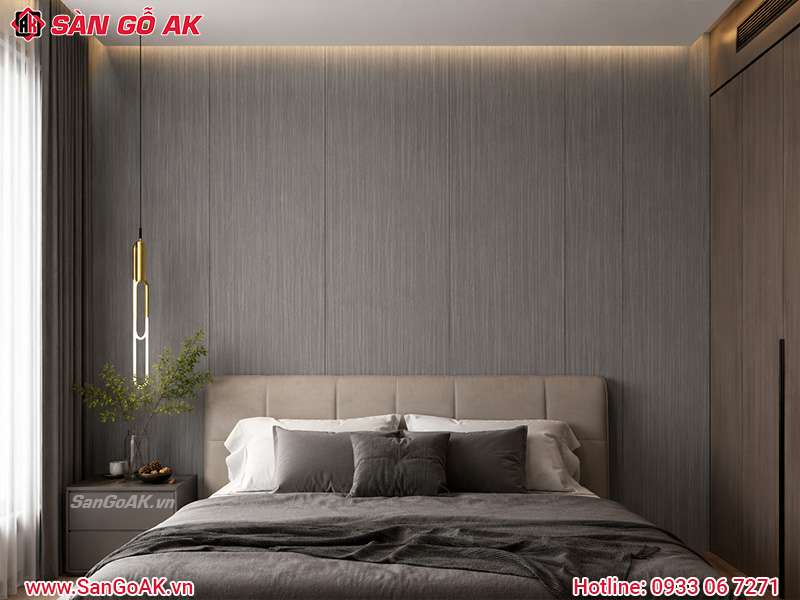 Tấm nano KW-22 ốp tường phòng ngủ sang trọng