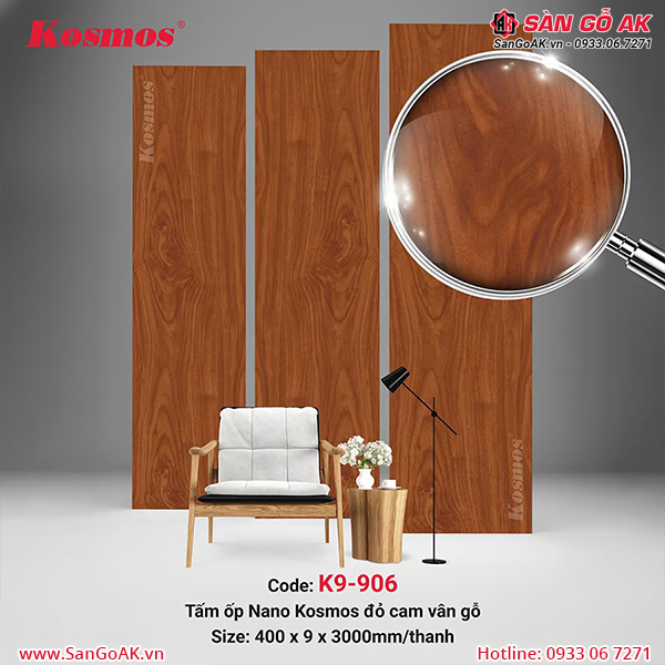 Tấm Nano Kosmos K9-906 là vật liệu trang trí hiện đại với nhiều ưu điểm