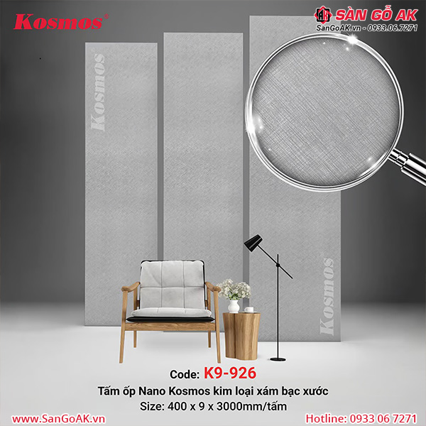 Tấm Nano Kosmos K9-926 là vật liệu trang trí hiện đại với nhiều ưu điểm