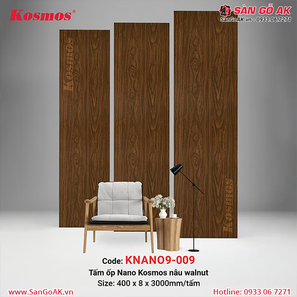 Tấm ốp KNANO9-009 là vật liệu trang trí hiện đại với nhiều ưu điểm vượt trội