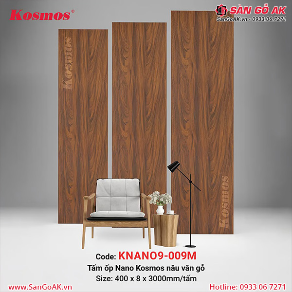 Tấm ốp KNANO9-009M là vật liệu trang trí hiện đại với nhiều ưu điểm vượt trội