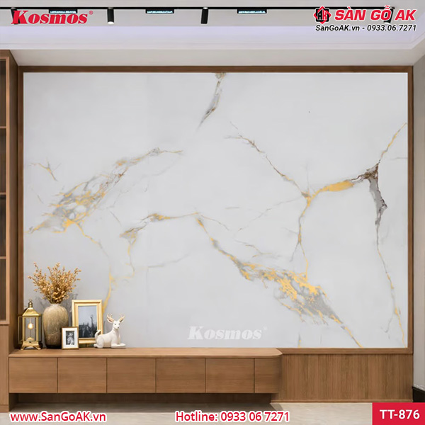 Tấm ốp than tre Pandora TT-876 ốp vách tường phòng khách
