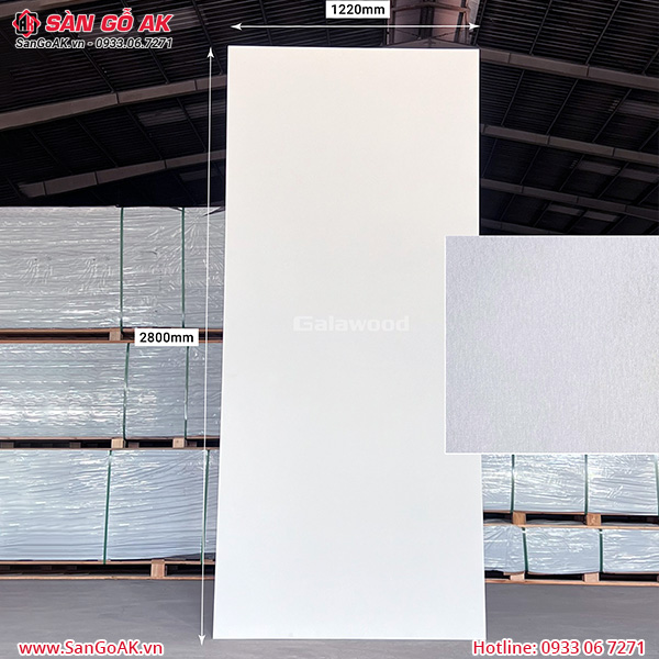 Sàn Gỗ AK - nơi cung cấp tấm ốp than tre G-881 vân giấy trắng