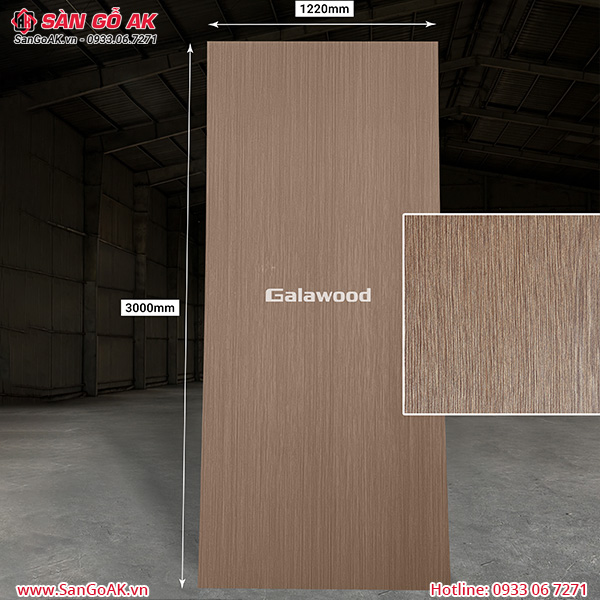 Sàn Gỗ AK - nơi cung cấp tấm ốp than tre G-884 vân gỗ walnut 3D