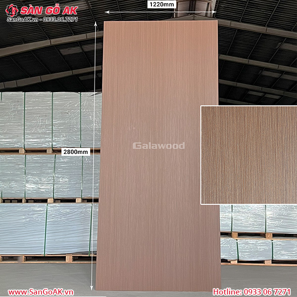 Sàn Gỗ AK - nơi cung cấp tấm ốp than tre G-884 vân gỗ walnut 3D