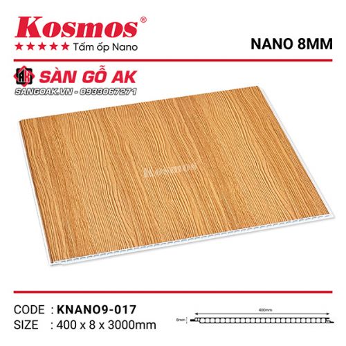 Tấm ốp Nano 8mm SPC Kosmos KNANO9-017