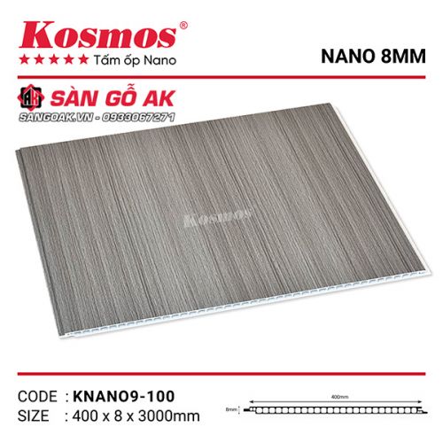 Tấm ốp Nano 8mm SPC Kosmos KNANO9-100