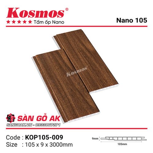 Tấm ốp Nano 9mm SPC Kosmos KOP105-009