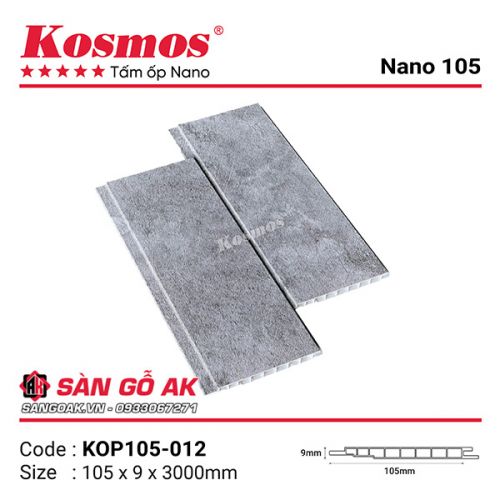 Tấm ốp Nano 9mm SPC Kosmos KOP105-012