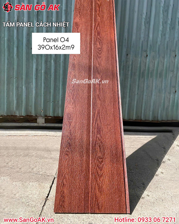 Tấm Panel-04 có trọng lượng nhẹ, thi công nhanh, độ bền cao