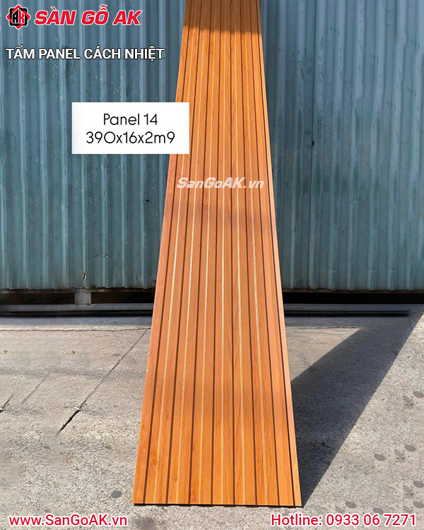 Tấm Panel-14 có trọng lượng nhẹ, thi công nhanh, độ bền cao