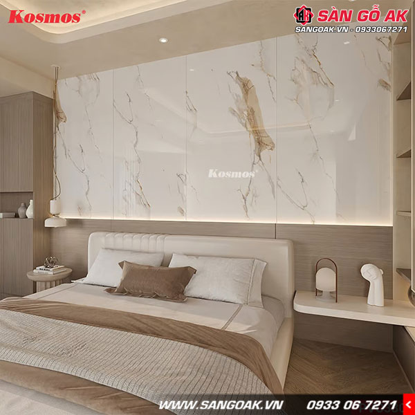 Tấm ốp PVC330 giúp không gian nội thất trở nên sang trọng, đẳng cấp hơn