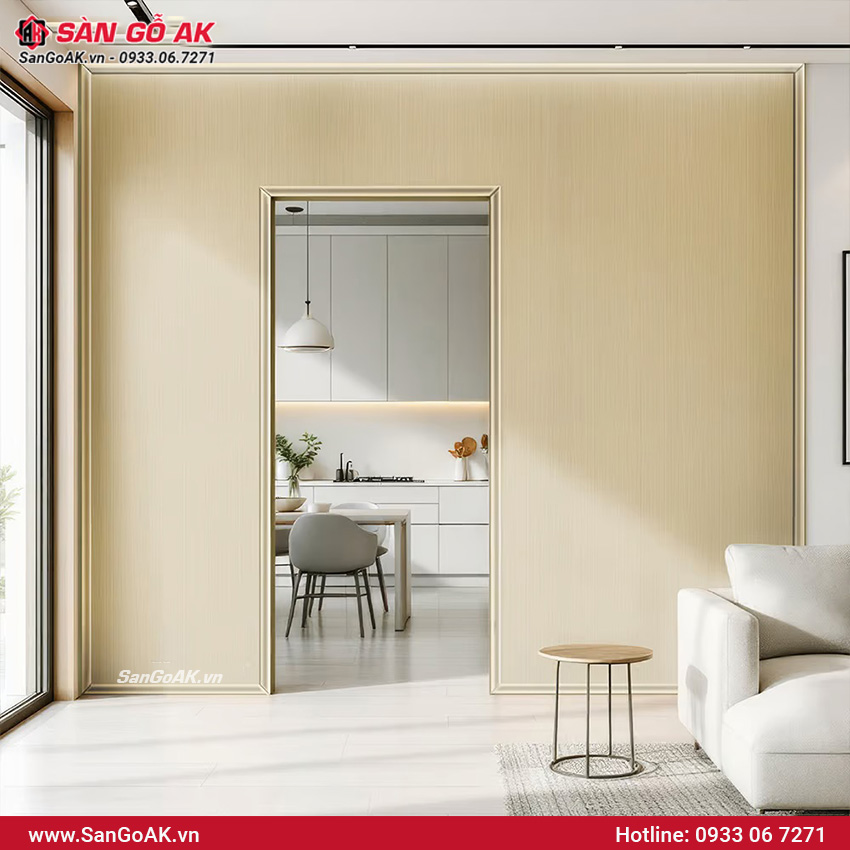 Thi công vách ngăn nhựa 2 mặt với đội thợ lành nghề