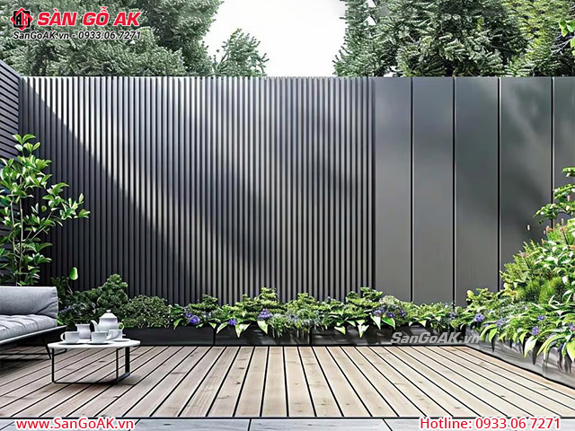 Tấm Panel 7 sóng màu xám được ứng dụng trong nhiều lĩnh vực