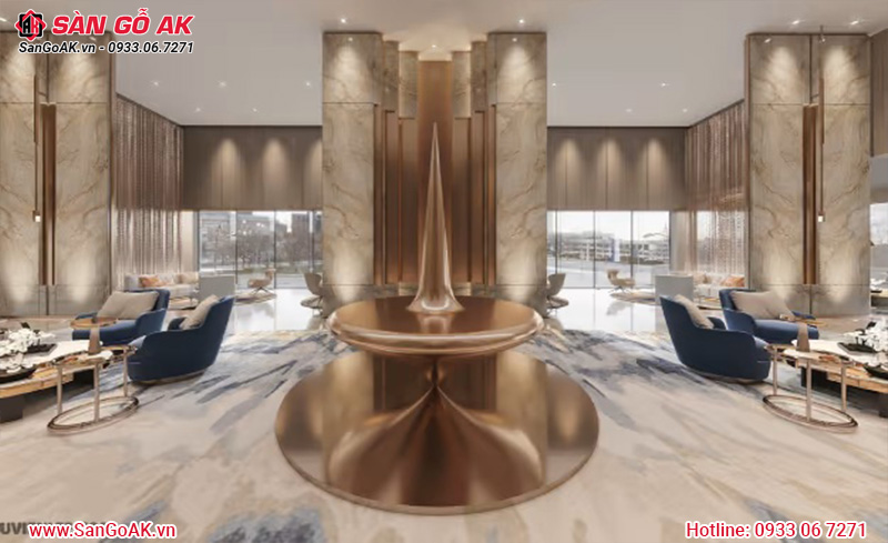Tấm ốp than tre trang trí cửa hàng, showroom độc đáo, ấn tượng