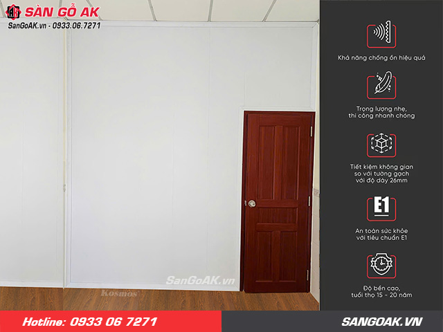  Ưu điểm vượt trội của tấm vách ngăn Galawood VN-916