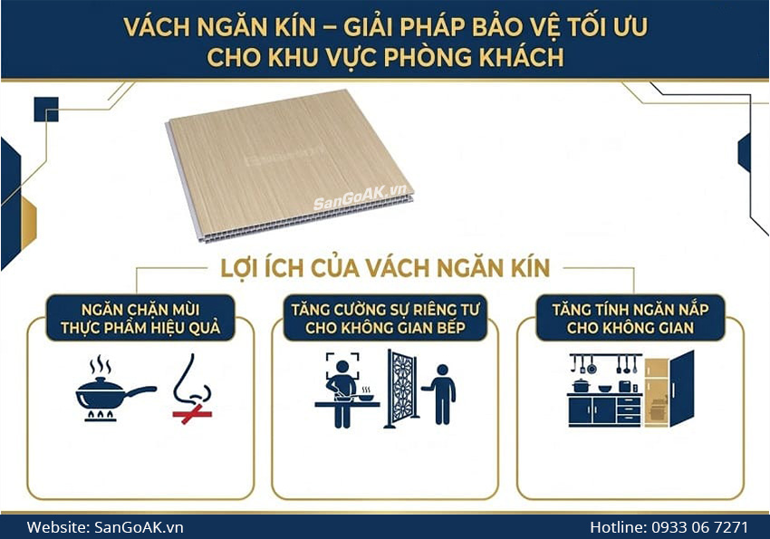 Vách Ngăn Kín – Giải Pháp Bảo Vệ Tối Ưu Cho Khu Vực Phòng Khách