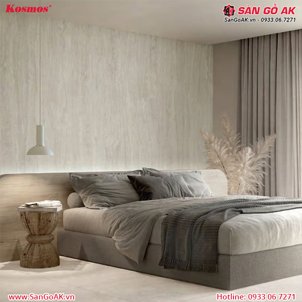 Vân đá travertine phù hợp phong cách scandinavian (phong cách Bắc Âu)